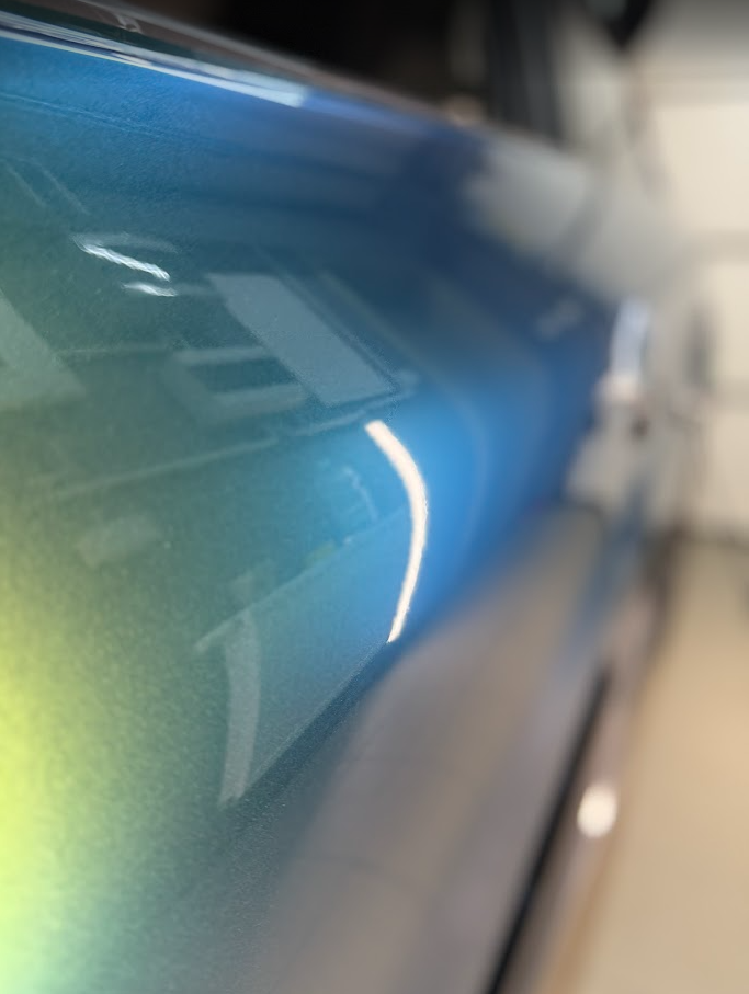 Efekt zmiany koloru pojazdu